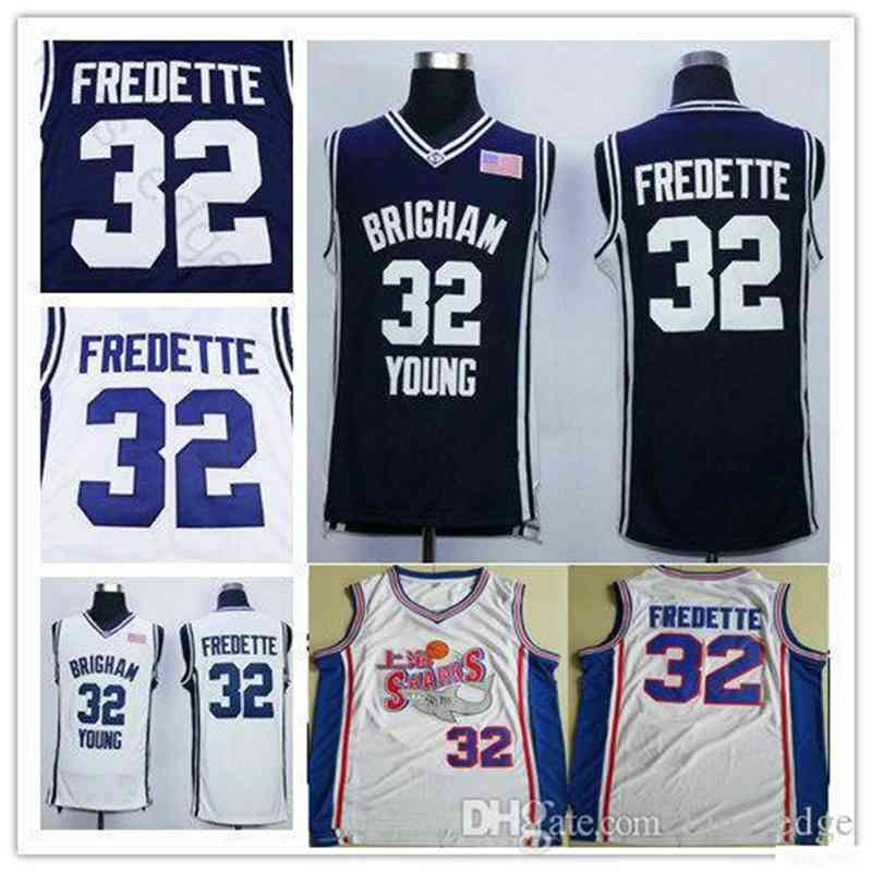 NCAA Brigham Young Cougars Jimmer Fredette College Basketball Jersey Blue White Mens #32 Jimmer Fredette Shirts University Stitched Jerseys
NCAA Brigham Young Cougars Jimmer Fredette College Basketball Jersey Blue White Mens #32 Jimmer Fredette Shirts University Stitched Jerseys