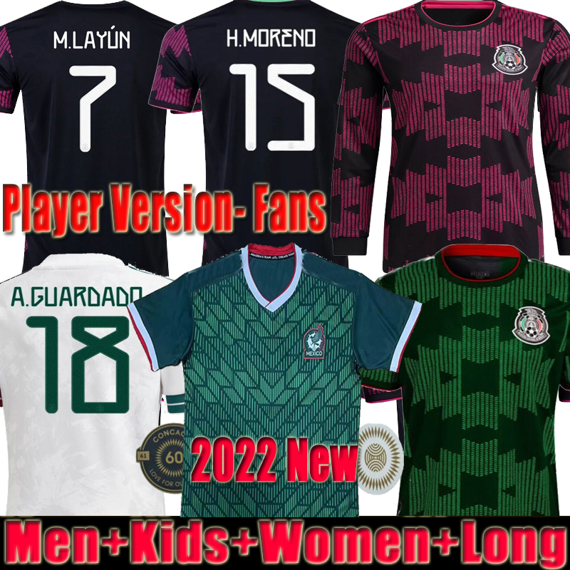Player Version 22 23 Mexico Long Women Fans Soccer Jerseys 2021 2022 Green camisetas de fútbol Lozano Herrera LAYUN RAUL GUARDADO VELA Tecatito Football Shirts kits, 2020 away white
Player Version 22 23 Mexico Long Women Fans Soccer Jerseys 2021 2022 Green camisetas de fútbol Lozano Herrera LAYUN RAUL GUARDADO VELA Tecatito Football Shirts kits, 2020 away white
