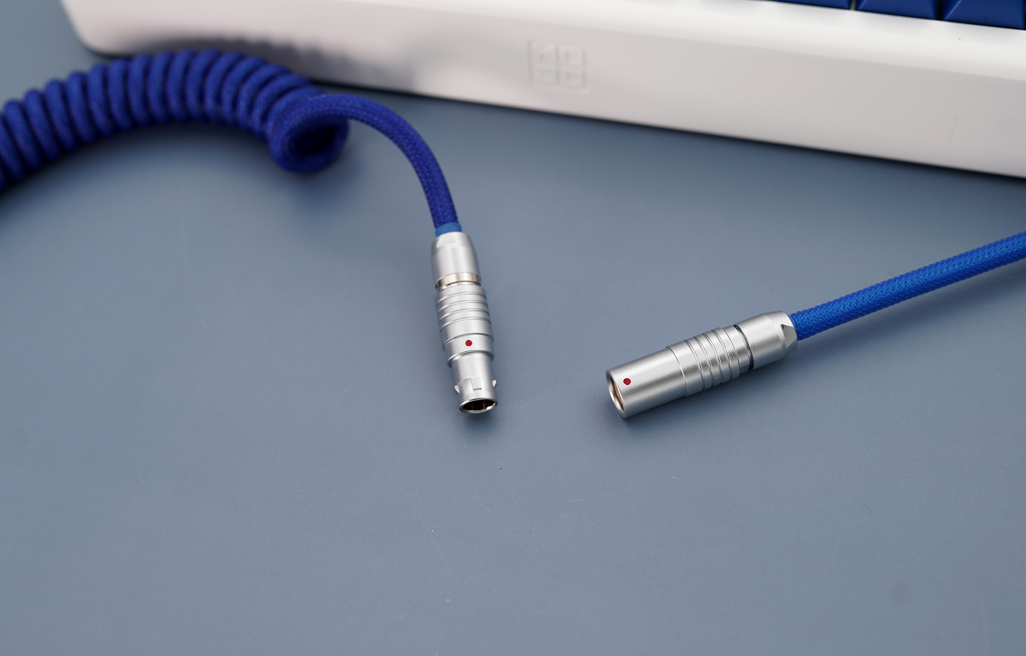 GeekCable Handmade Customized Mechanical Keyboard Data Cable For GMK Theme SP Keycap Line Vanguard Colorway