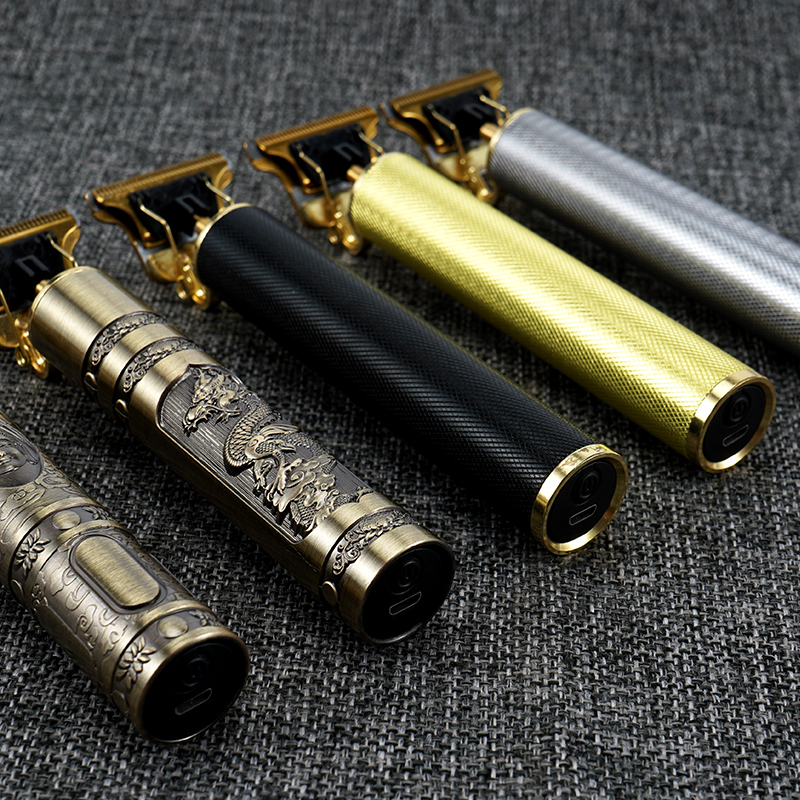 Electric Hair Trimmer Cordless Shaver Beard Trimmer Electric Shaver for Men 0mm Men Barber Hair Cutting Machine For Men 220222