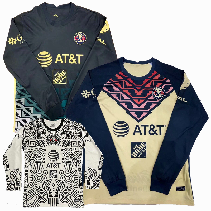 2021 2022 Club America long sleeve Soccer Jerseys R.MARTÍNEZ GIOVANI HENRY 20 21 football full shirt, Away long sleeve+patch
2021 2022 Club America long sleeve Soccer Jerseys R.MARTÍNEZ GIOVANI HENRY 20 21 football full shirt, Away long sleeve+patch