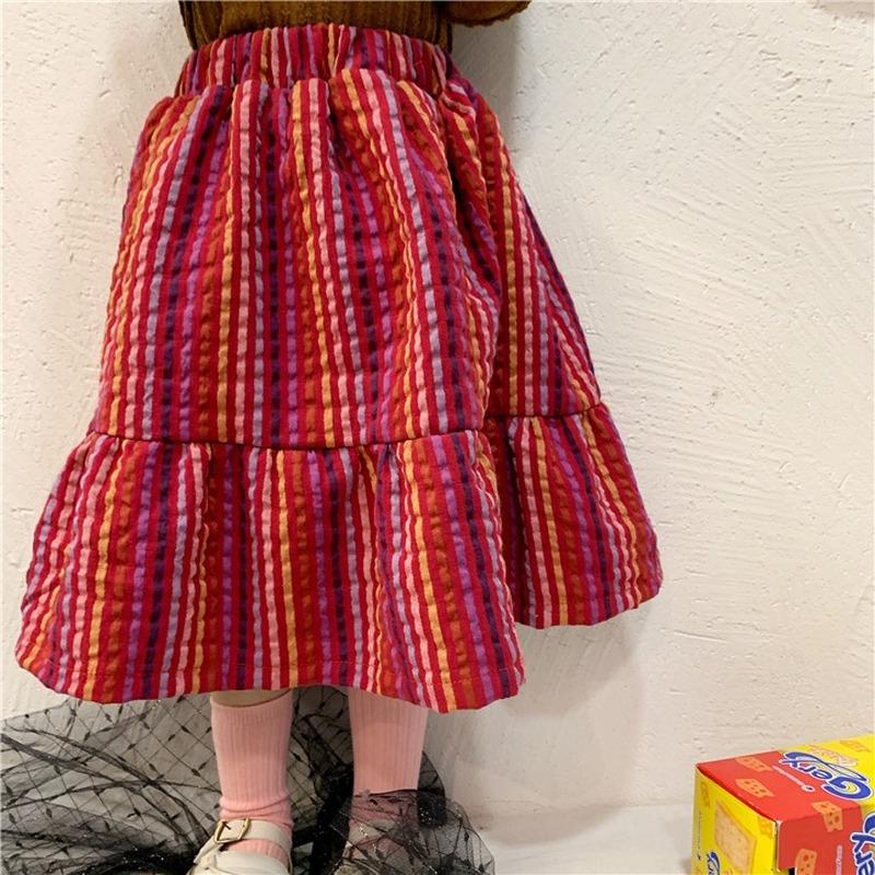 Skirts Baby Girls Clothes Striped Printed Ruffle Design Trumpet Skirt For Children's 2021, Red
Skirts Baby Girls Clothes Striped Printed Ruffle Design Trumpet Skirt For Children's 2021, Red