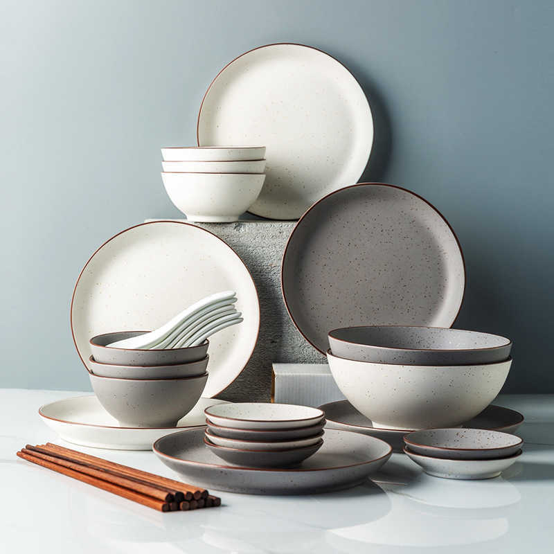 Bowl and dish set household Japanese ceramic tableware modern light luxury bowl and plate Nordic bowl and chopsticks ins style ritual
Bowl and dish set household Japanese ceramic tableware modern light luxury bowl and plate Nordic bowl and chopsticks ins style ritual