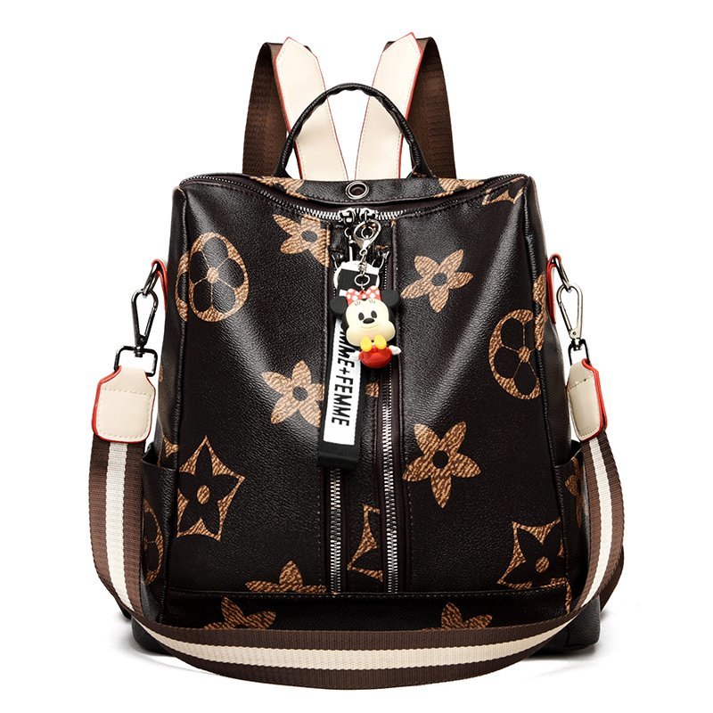 Backpack 2021 anti-theft fashion large capacity joker print vintage outdoor women must travel fitness soft leather universal
Backpack 2021 anti-theft fashion large capacity joker print vintage outdoor women must travel fitness soft leather universal