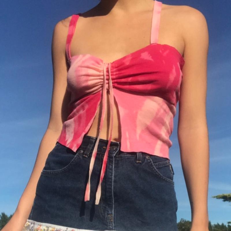 Women's Tanks & Camis Aesthetic Tie Dye Kawaii Cami Top Pink Patchwork E Girl Corsets Tops Women Summer Sleeveless Sexy Y2K Camisole, White
Women's Tanks & Camis Aesthetic Tie Dye Kawaii Cami Top Pink Patchwork E Girl Corsets Tops Women Summer Sleeveless Sexy Y2K Camisole, White