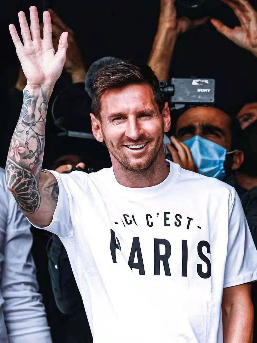 Hott MESSI Tees White T-Shirt Men Adult S-XXL Paris Summer Black T-Shirts Cotton Shirts Solid Color Short Sleeve Tops Slim Breathable
Hott MESSI Tees White T-Shirt Men Adult S-XXL Paris Summer Black T-Shirts Cotton Shirts Solid Color Short Sleeve Tops Slim Breathable
