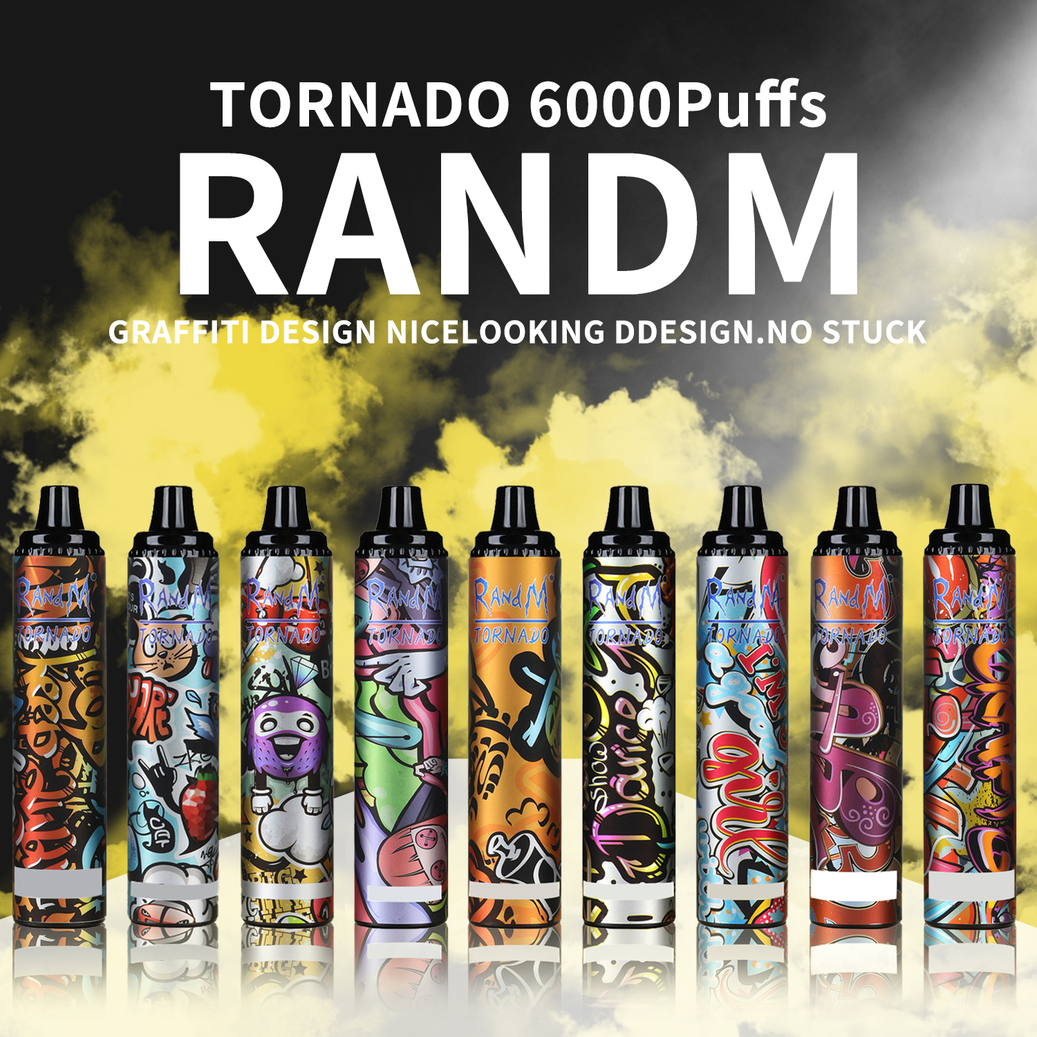 Original RandM E-cigarettes Electronic Atomizer Tronado 6000 Puffs Vaporizer Wholesale Cigarette Vape Pen pod kit 20 Flavors Available Dispo
Original RandM E-cigarettes Electronic Atomizer Tronado 6000 Puffs Vaporizer Wholesale Cigarette Vape Pen pod kit 20 Flavors Available Dispo