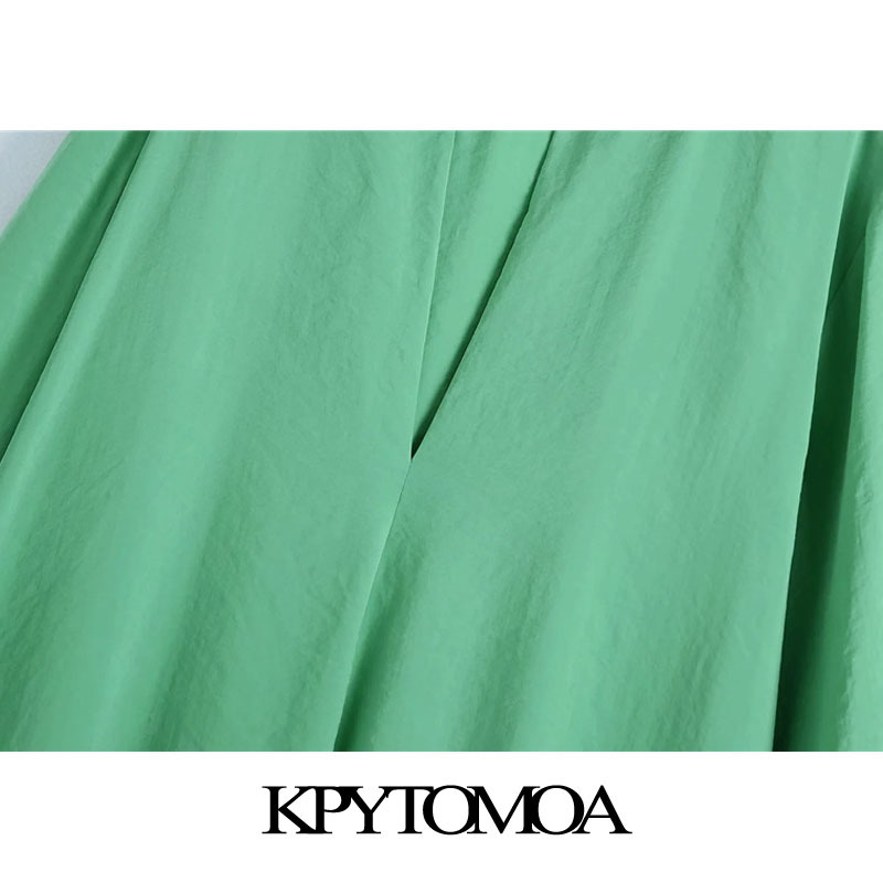 Women Chic Fashion Loose Asymmetry Midi Dress V Neck Long Sleeve Female Dresses Vestidos Mujer 210420