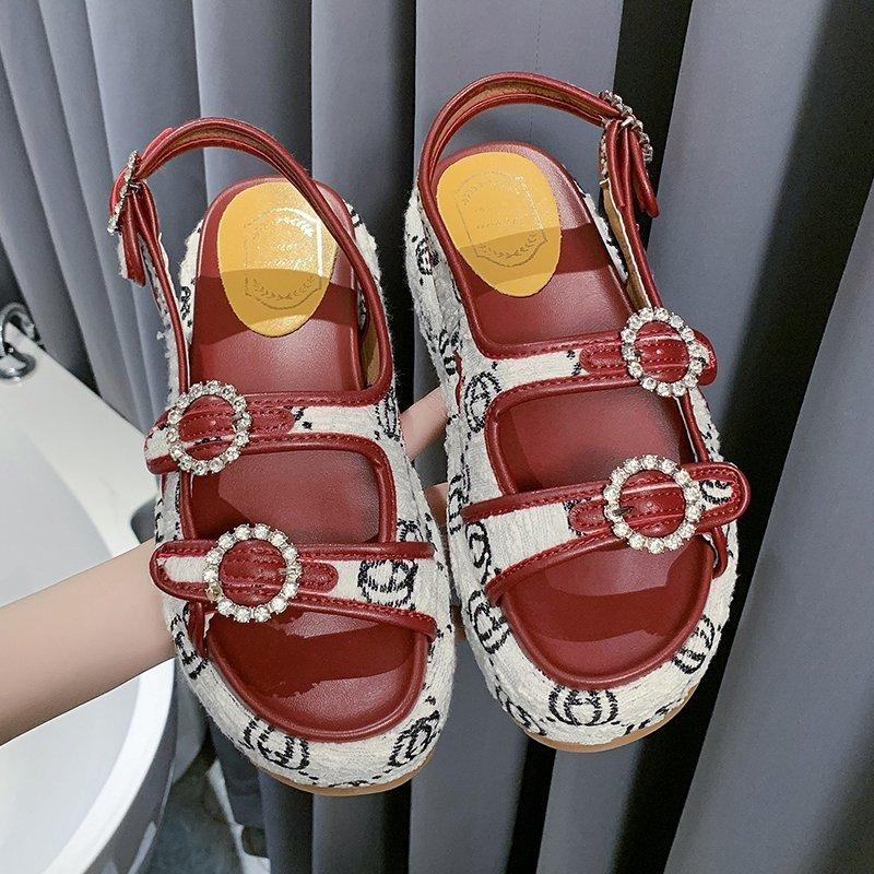 Sandals 2021 Women's Platform Thick Shoes Summer Casual Solid Women Girls Sandal Ins Selling Item, Black
Sandals 2021 Women's Platform Thick Shoes Summer Casual Solid Women Girls Sandal Ins Selling Item, Black