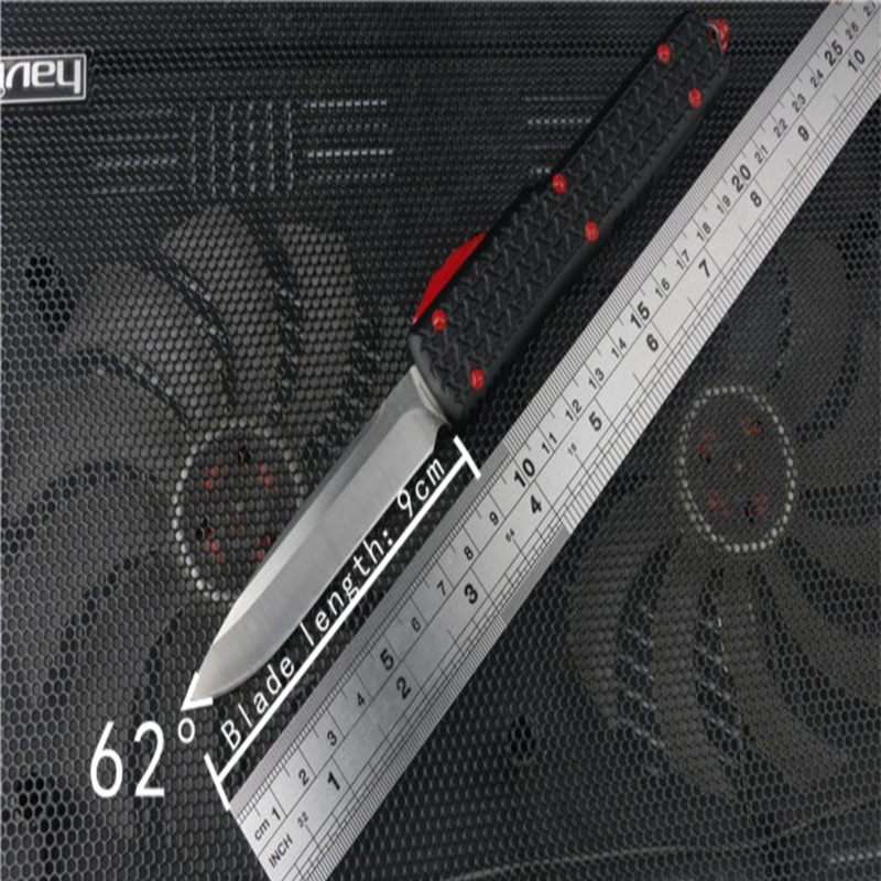 Sith Lord 9 style D2 blade High quality Combat Tactical Knife ( CNC D2 steel ) 6061-T6 aluminu Outdoor EDC adventure camping folding knife
Sith Lord 9 style D2 blade High quality Combat Tactical Knife ( CNC D2 steel ) 6061-T6 aluminu Outdoor EDC adventure camping folding knife