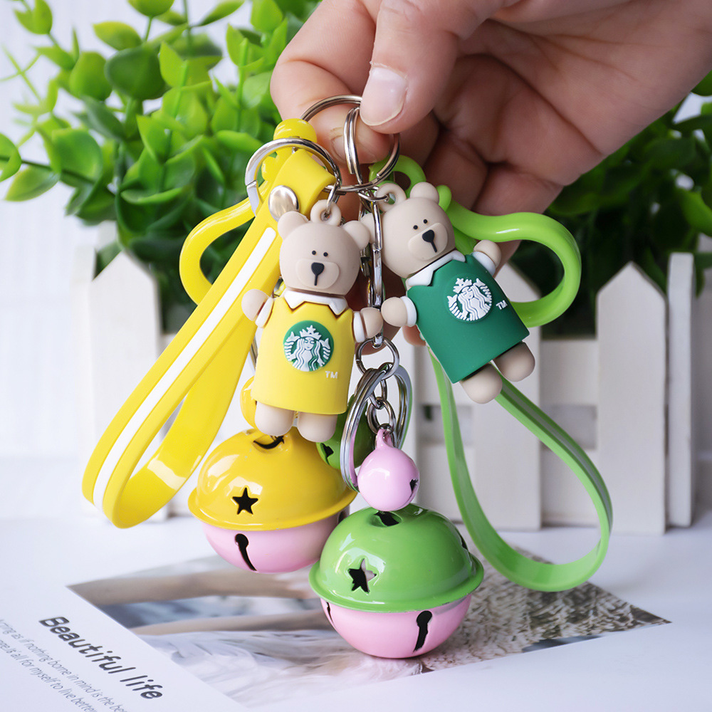 Mix Styles Party Favor Fashion Cute Pet Bear Starbucks Cartoon Keychain Couple Key Ring Pendant gift poduct
Mix Styles Party Favor Fashion Cute Pet Bear Starbucks Cartoon Keychain Couple Key Ring Pendant gift poduct