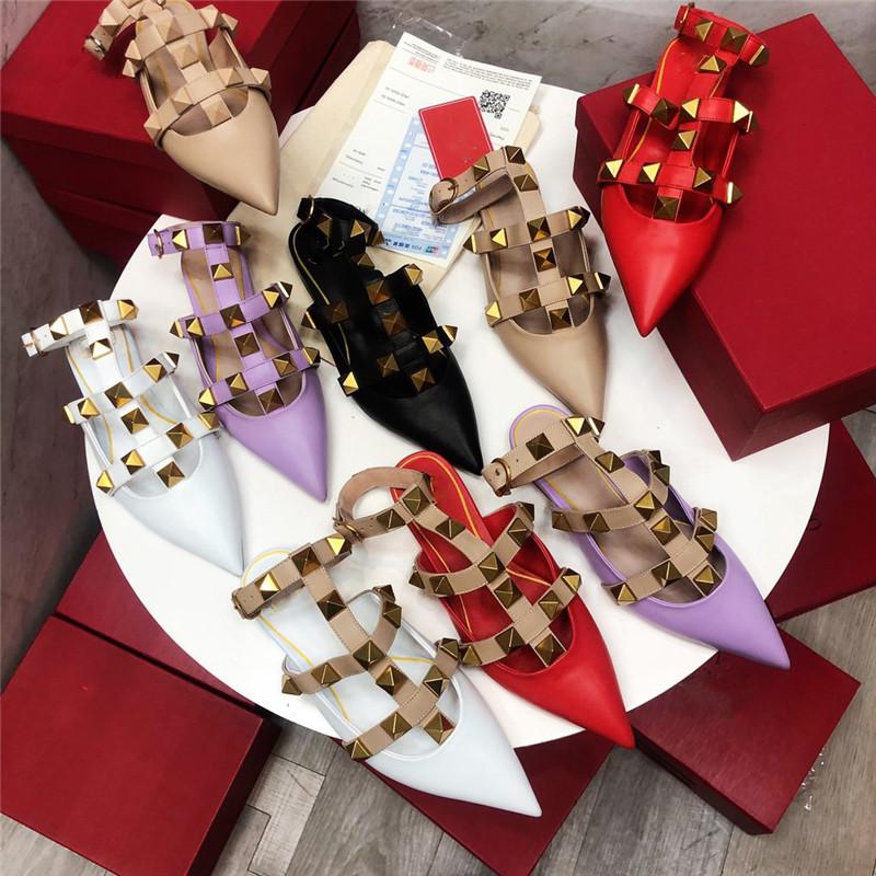 Designer Luxury Roman Stud FLAT MULE IN CALFSKIN flats female fairy flat bottom Studded platform rivets explosive style Sandals With Box
Designer Luxury Roman Stud FLAT MULE IN CALFSKIN flats female fairy flat bottom Studded platform rivets explosive style Sandals With Box