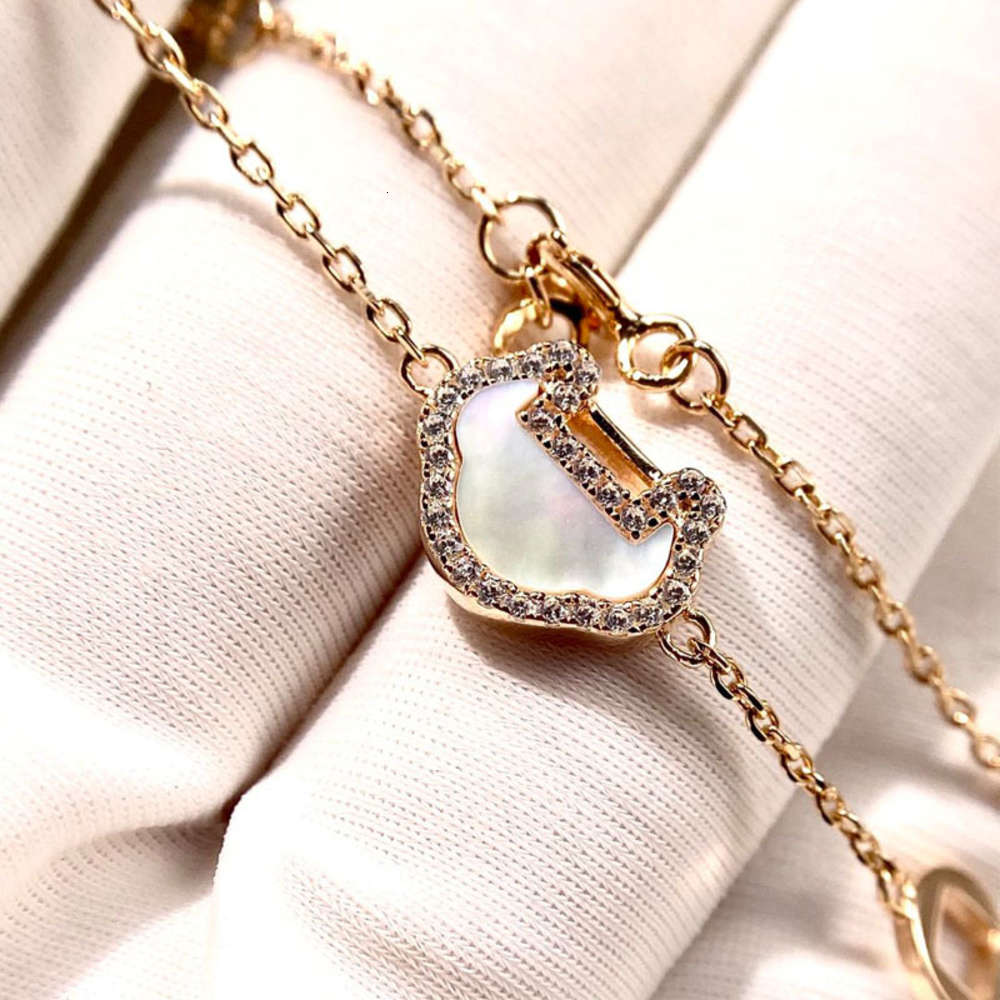 HBP Xiaozhong design white Fritillaria 18k rose gold Ping'an lock Bracelet female 925 pure silver cool student simple Forest Department
HBP Xiaozhong design white Fritillaria 18k rose gold Ping'an lock Bracelet female 925 pure silver cool student simple Forest Department