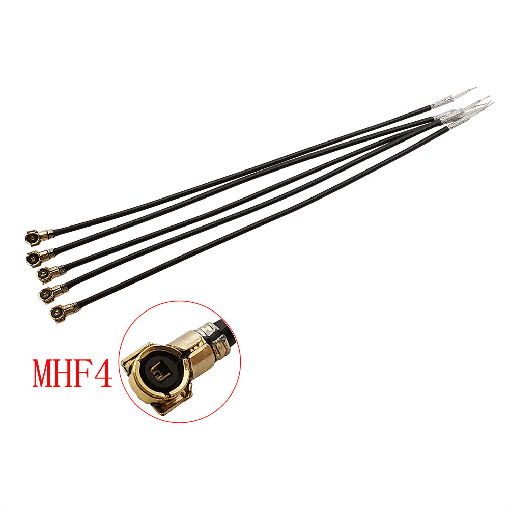 wholesale BNC Connector IPX IPEX U.fl MHF4 0.81 mm Pigtail Jumper Coaxial Cable Solder for PCI WIFI Card Wireless Router Length 7CM