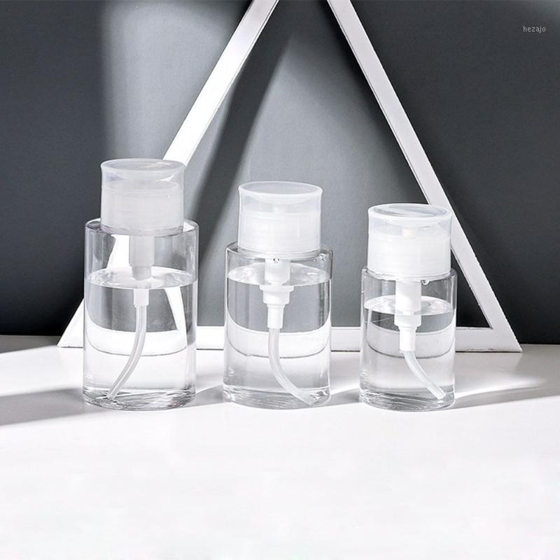 Storage Bottles & Jars 100/150/200ml Plastic Empty Pump Dispenser Push Down Refillable Container For Nail Lip Eye Makeup Remover Bottle
Storage Bottles & Jars 100/150/200ml Plastic Empty Pump Dispenser Push Down Refillable Container For Nail Lip Eye Makeup Remover Bottle