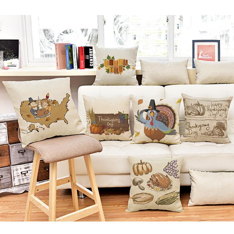 Foreign Trade Sales Pumpkin Turkey For Thanksgiving Gift Printed Pillow Cushion Cover Cushion/Decorative
Foreign Trade Sales Pumpkin Turkey For Thanksgiving Gift Printed Pillow Cushion Cover Cushion/Decorative