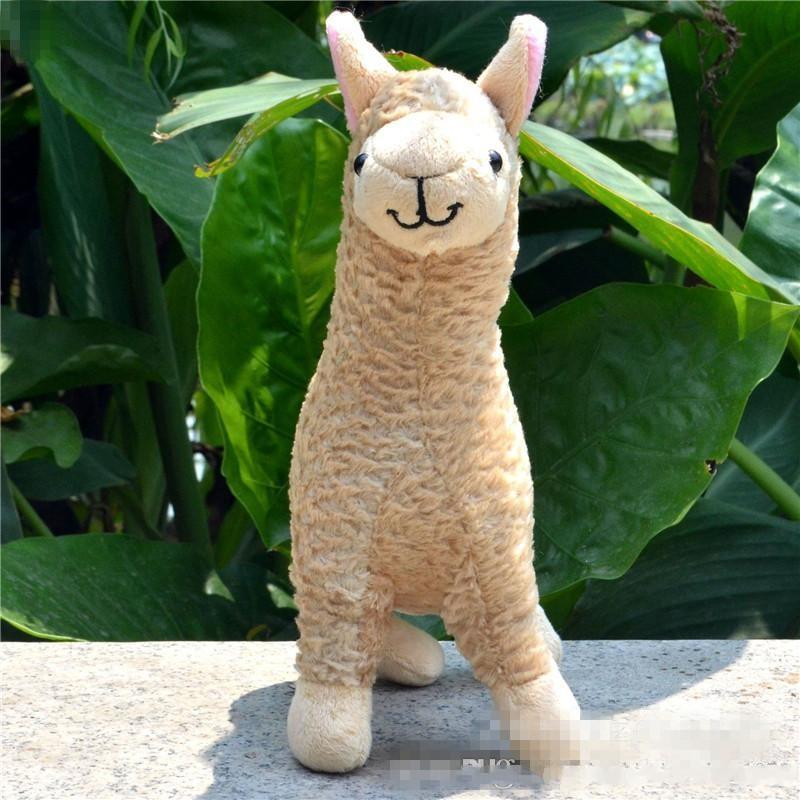 Kawaii Alpaca Plush Toys 23cm Arpakasso Llama Stuffed Animal Dolls Japanese Plush Toy Children Kids Birthday Christmas Gift FY7771