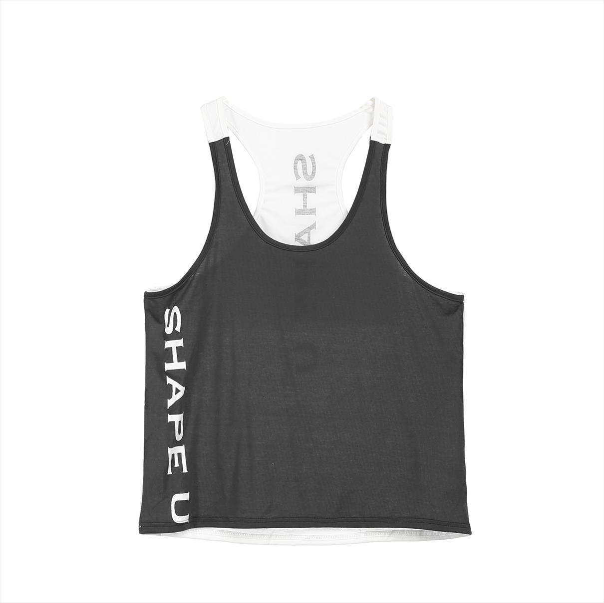 fashion summer letter o neck gym mens muscle sleeveless tank tee shirt bodybuilding sport fitness vest, White;black
fashion summer letter o neck gym mens muscle sleeveless tank tee shirt bodybuilding sport fitness vest, White;black