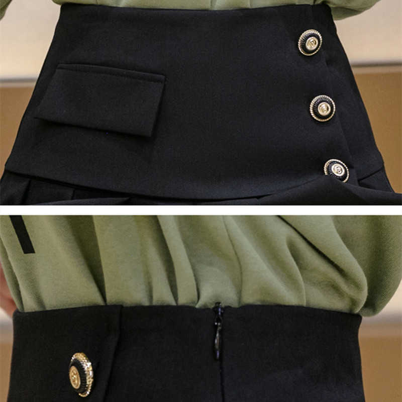 Korean Fashion Skirts High-waisted Woman Summer Patchwork Above Knee Mini Sexy Women Clothing White for Female 210604