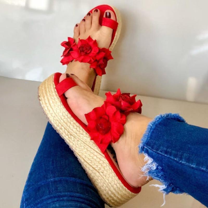 Karin Women's INS 2021 Straw Platform Flat Flowers Slipper Flip Flops Sandals Summer Shoes, Black
Karin Women's INS 2021 Straw Platform Flat Flowers Slipper Flip Flops Sandals Summer Shoes, Black