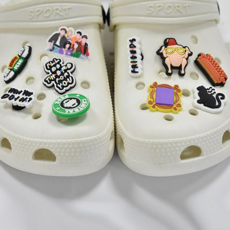 wholesale Friend Shoe Charm Decorations Parts Accessories for Croc Charms Clog wristband Buckle
wholesale Friend Shoe Charm Decorations Parts Accessories for Croc Charms Clog wristband Buckle