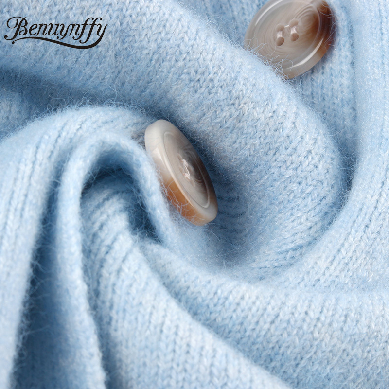 Autumn Winter Single Breasted Women Cardigan Korean Fashion Knitted s Female Casual Pocket Sweater 210510