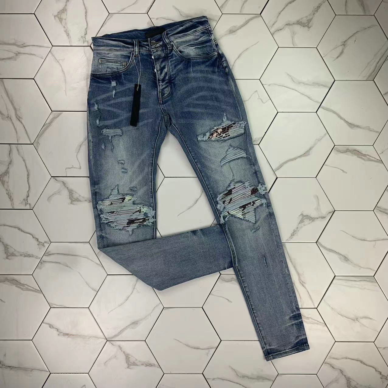 HM505 High quality Mens jeans Distressed Motorcycle biker jean Rock Skinny Slim Ripped hole stripe Fashionable snake embroidery Denim pants, Blue
HM505 High quality Mens jeans Distressed Motorcycle biker jean Rock Skinny Slim Ripped hole stripe Fashionable snake embroidery Denim pants, Blue
