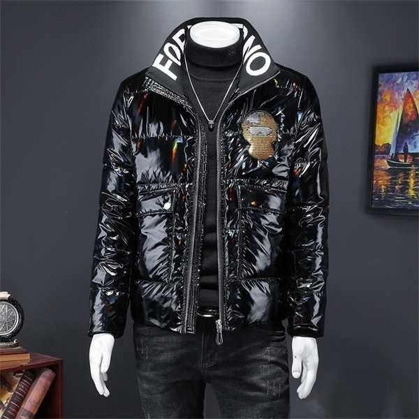 Colorful fur collar down jacket men' Korean version of Slim 2020 winter new lightweight trend short men' jacket handsome, Black
Colorful fur collar down jacket men' Korean version of Slim 2020 winter new lightweight trend short men' jacket handsome, Black