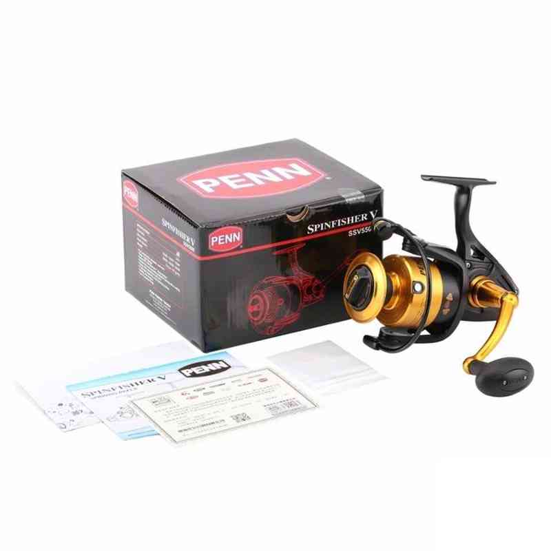 Baitcasting Reels PENN SSV Fishing reel 7500/8500/9500/10500 Corrosion protection Seawater spinning wheel Max 13kg 4.7 1/4.2 1 Sea Spinning Reel 21122