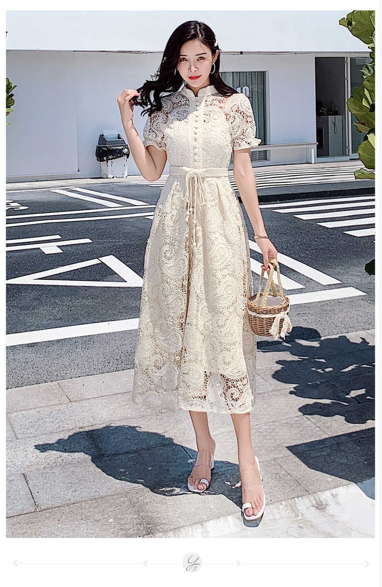 Lace Belt Apricot Dress Short Sheath Office Lady Polyester Knee-Length Regular Natural 210603
Lace Belt Apricot Dress Short Sheath Office Lady Polyester Knee-Length Regular Natural 210603