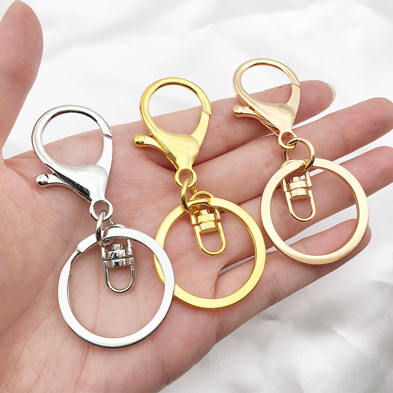 5pcs Key Ring lobster clasp key Hook With Chain 30mm Long 70mm Split Keychain For DIY Supplies Jewelry Making 1189 Q2, Slivery;golden
5pcs Key Ring lobster clasp key Hook With Chain 30mm Long 70mm Split Keychain For DIY Supplies Jewelry Making 1189 Q2, Slivery;golden