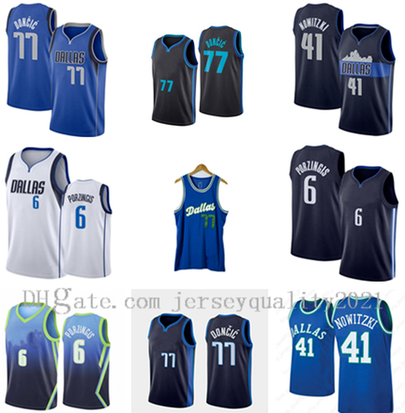 New Professional Basketball Jersey Luka Mens 77 Doncic Kristaps 6 Porzingis Dirk 41 Nowitzki City Bule White Jerseys Breathable Size S-2XL, Black;red
New Professional Basketball Jersey Luka Mens 77 Doncic Kristaps 6 Porzingis Dirk 41 Nowitzki City Bule White Jerseys Breathable Size S-2XL, Black;red
