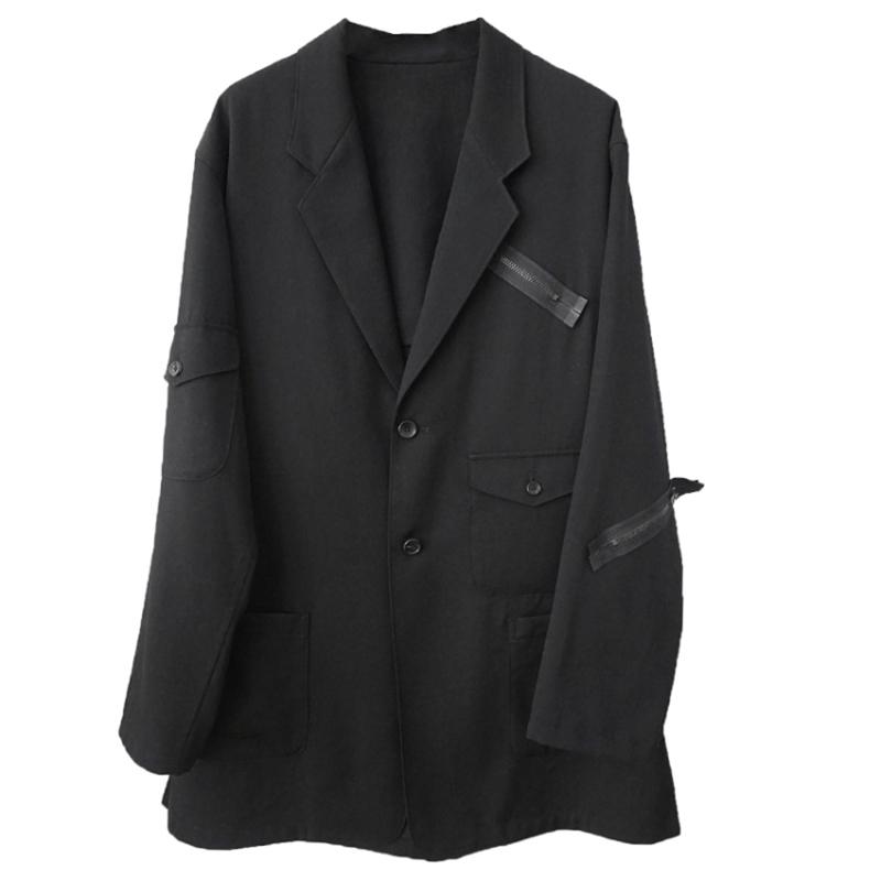 Men' Suits & Blazers ~7XL!!! Customizable Clothing Fashion Yamamoto Stage Show Suit Zipper Stitching Loose Multi-pocket Plus Size, Black
Men' Suits & Blazers ~7XL!!! Customizable Clothing Fashion Yamamoto Stage Show Suit Zipper Stitching Loose Multi-pocket Plus Size, Black