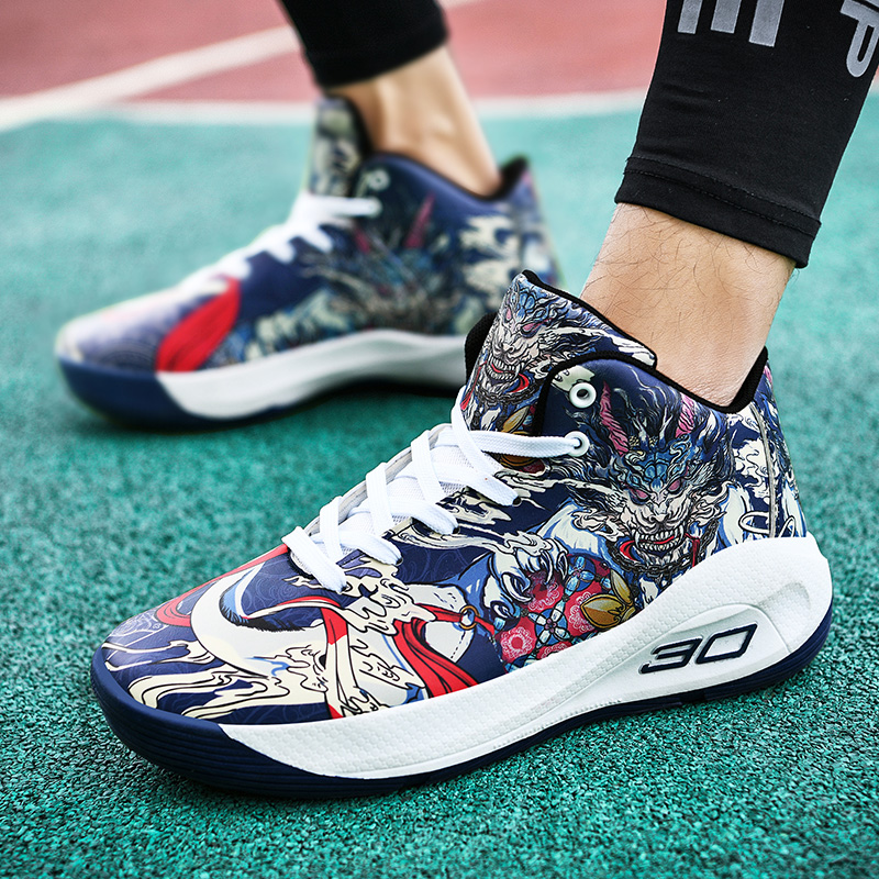High Quality Basketball Shoes Men High Top Anti-slip Outdoor Sports Shoes Trainer Women Jogging Shoes Mens Basketball Sneakers, Black-white
High Quality Basketball Shoes Men High Top Anti-slip Outdoor Sports Shoes Trainer Women Jogging Shoes Mens Basketball Sneakers, Black-white