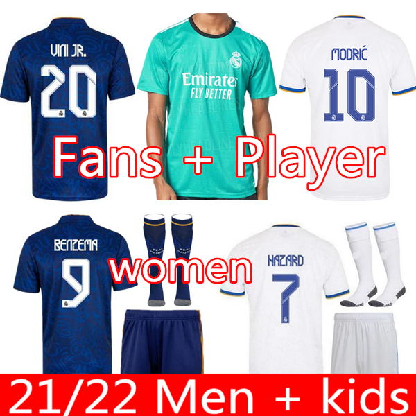 REAL MADRID jerseys 21 22 mens kids kit soccer football shirt HAZARD SERGIO RAMOS BENZEMA ASENSIO camiseta 2021 2022 third Fans Player Version
REAL MADRID jerseys 21 22 mens kids kit soccer football shirt HAZARD SERGIO RAMOS BENZEMA ASENSIO camiseta 2021 2022 third Fans Player Version