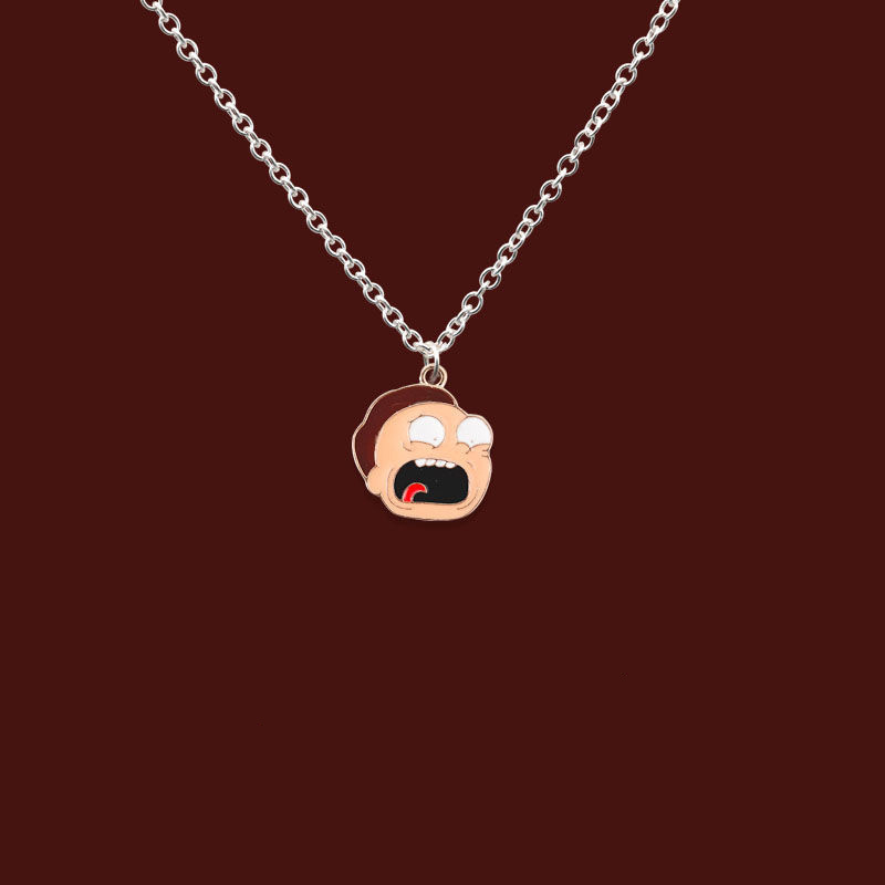 Rick and Morty Design Metal Necklace with Pendant High Quality Fashion Gift Anniversary Party
Rick and Morty Design Metal Necklace with Pendant High Quality Fashion Gift Anniversary Party