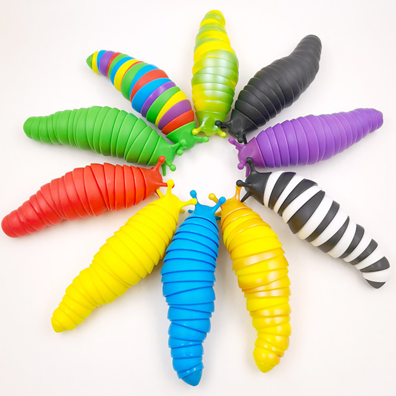 Party Fidget Toys Articulated Flexible 3D Slugs All Ages Relief Anti-Anxiety Sensory for Children Aldult
Party Fidget Toys Articulated Flexible 3D Slugs All Ages Relief Anti-Anxiety Sensory for Children Aldult