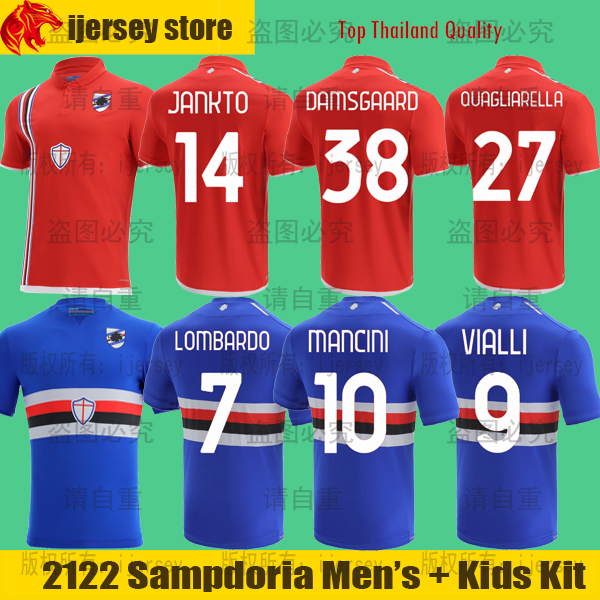 21 22 UC Sampdoria soccer jerseys MANCINI 2021 2022 DAMSGAARD VIALLI LOMBARDO GASTON CANDREVA Football Shirt QUAGLIARELLA JANKTO Mens Jersey Kids Kit, 2122 third
21 22 UC Sampdoria soccer jerseys MANCINI 2021 2022 DAMSGAARD VIALLI LOMBARDO GASTON CANDREVA Football Shirt QUAGLIARELLA JANKTO Mens Jersey Kids Kit, 2122 third