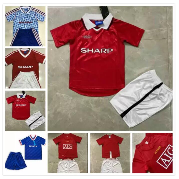 2007 2008 Retro Manchester kids kit soccer jerseys 1984 1985 1986 1990 1991 1992 1998 1999 2000 Tracksuits CANTONA GIGGS SOLSKJAER children
2007 2008 Retro Manchester kids kit soccer jerseys 1984 1985 1986 1990 1991 1992 1998 1999 2000 Tracksuits CANTONA GIGGS SOLSKJAER children