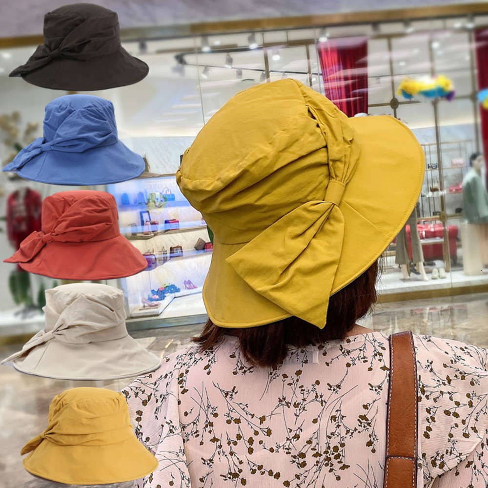 Sun hat Summer children's fashion Korean bow sunshade sunscreen UV sun outdoor fisherman's hat, Blue;gray
Sun hat Summer children's fashion Korean bow sunshade sunscreen UV sun outdoor fisherman's hat, Blue;gray