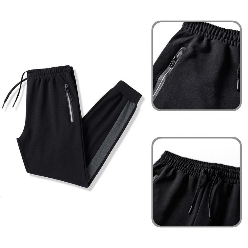 Men's Pants Warm Trendy Leisure Men Trousers Drawstring Spring Sweatpants Contrast Colors For School, Black
Men's Pants Warm Trendy Leisure Men Trousers Drawstring Spring Sweatpants Contrast Colors For School, Black