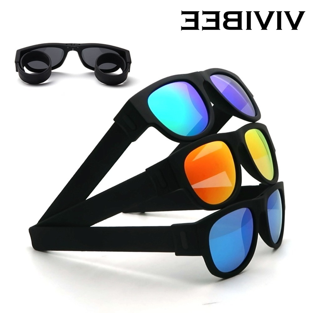 VIVIBEE News Mirror Men Polarized Folding Sunglasses New arrival Slap Sports Foldable bracelet Shades 2021 Trend product Glasses wholesale, Silver
VIVIBEE News Mirror Men Polarized Folding Sunglasses New arrival Slap Sports Foldable bracelet Shades 2021 Trend product Glasses wholesale, Silver