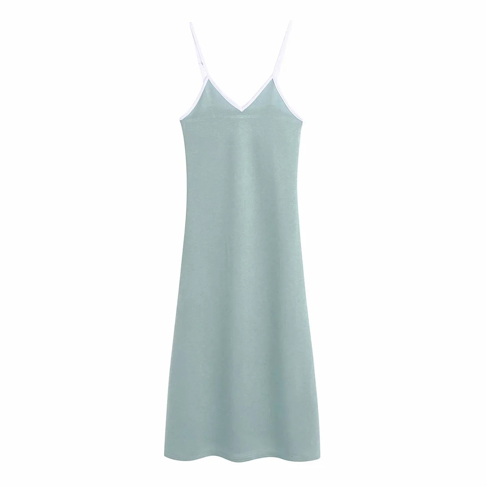 BBWM V Neck Solid Dresses Thin All Match Simple Fashion Sandy beach Casual Women Dress Vestidos Clothes 210520, Green
BBWM V Neck Solid Dresses Thin All Match Simple Fashion Sandy beach Casual Women Dress Vestidos Clothes 210520, Green