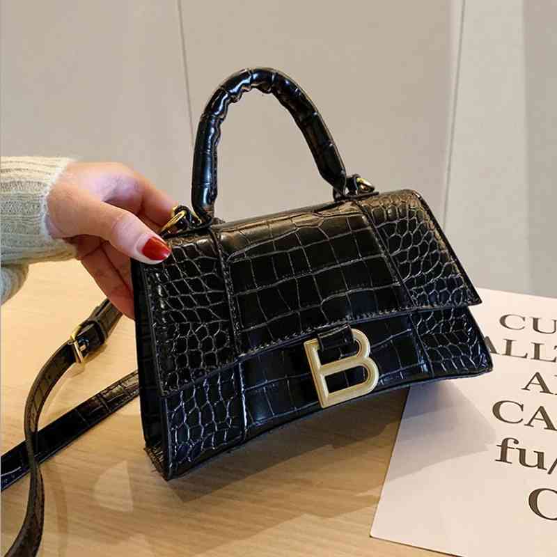 Luxury Soft Top-Handle Tote Women Alligator Leather Hourglass Handbag Girl Shoulder Msenger Women Purs HandBags
Luxury Soft Top-Handle Tote Women Alligator Leather Hourglass Handbag Girl Shoulder Msenger Women Purs HandBags