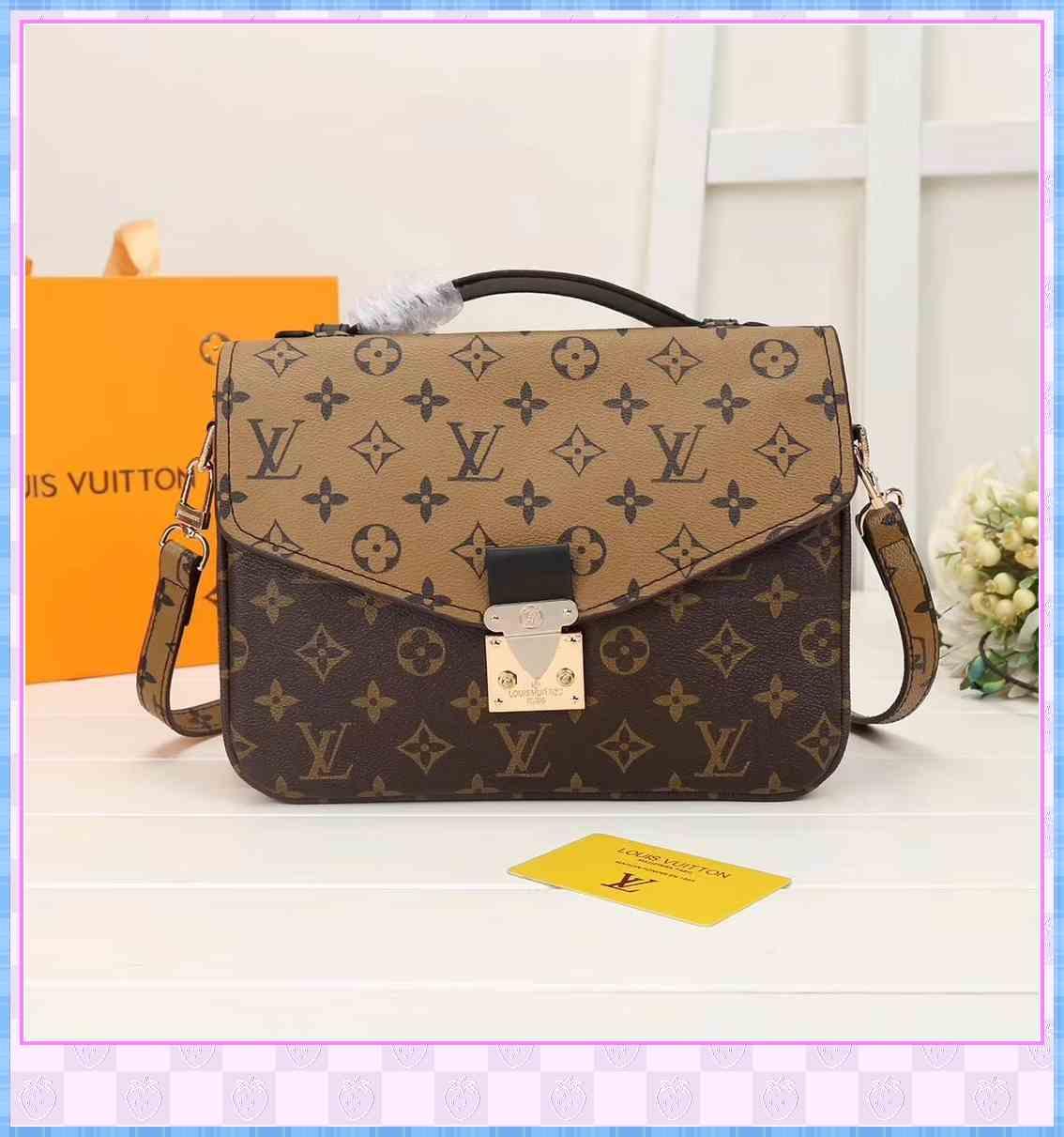 2021 Luxurys Bags Messenger Bag Women Totes Fashion LV LOUIS Bags Vintage Printing Shoulder Bags Classic Crossbody Bag Vitton 89
2021 Luxurys Bags Messenger Bag Women Totes Fashion LV LOUIS Bags Vintage Printing Shoulder Bags Classic Crossbody Bag Vitton 89