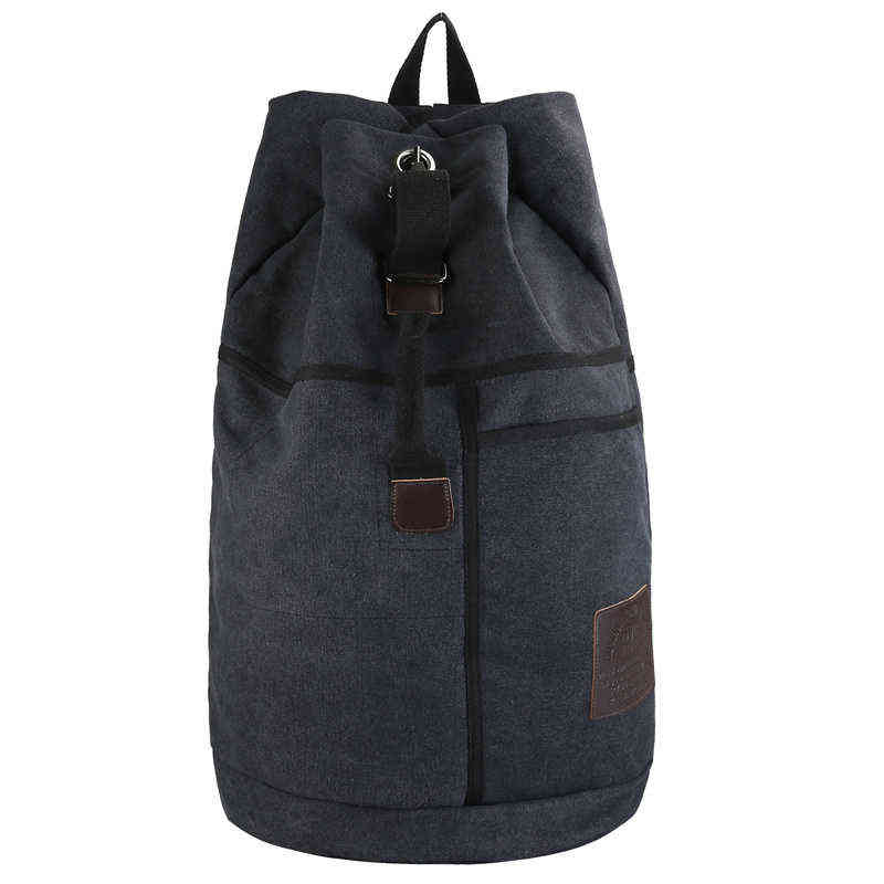 Women Men Backpack Large Capacity Travel Backpacks Male Luggage Canvas Bucket Shoulder Bag Man Travel Duffle Bags Rucksack Outdoor