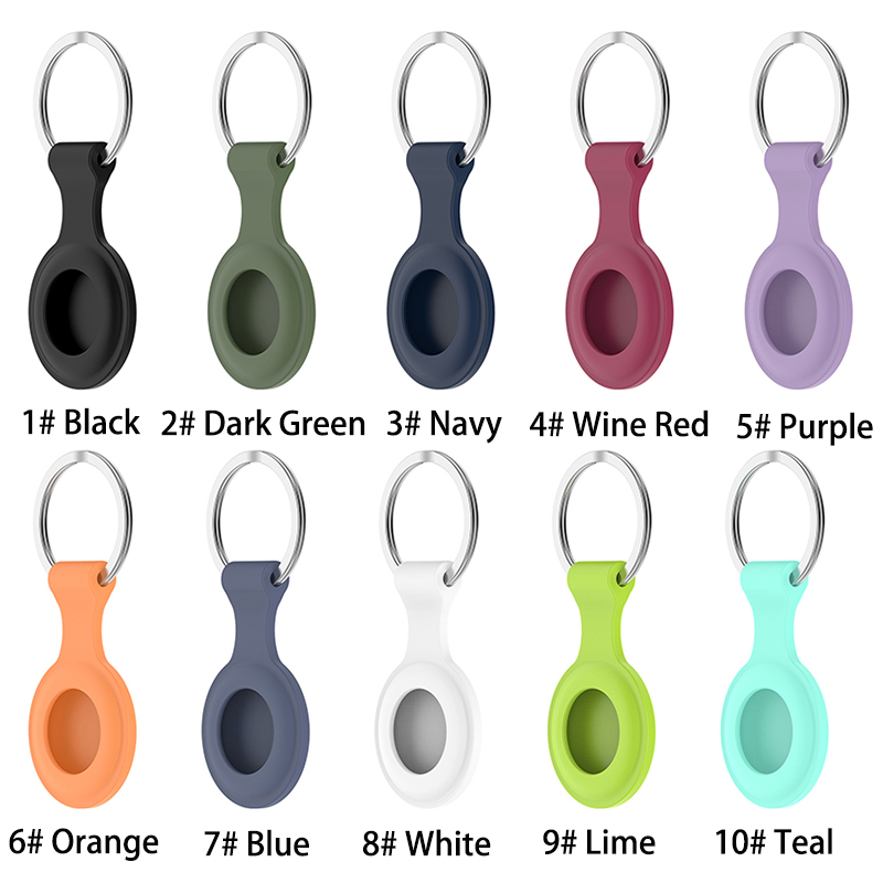 Silicone Protective case For Apple Airtag tracking device Tracker Locator Anti-lost Bag With Keychain handbag Fashion Bags Pet Dog Collar Accessories
Silicone Protective case For Apple Airtag tracking device Tracker Locator Anti-lost Bag With Keychain handbag Fashion Bags Pet Dog Collar Accessories