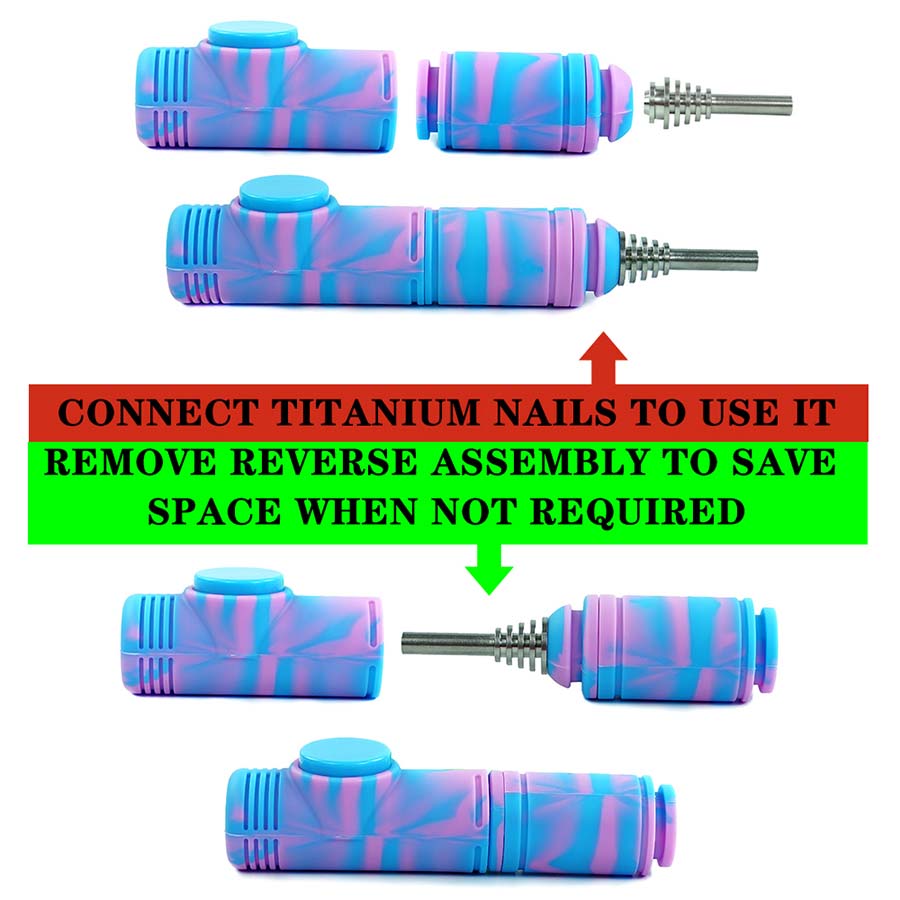Silicone Bongs Hand Pipes Nectar smoking Collector titanium nail Food Grade Dab rigs Storage Tobacco
Silicone Bongs Hand Pipes Nectar smoking Collector titanium nail Food Grade Dab rigs Storage Tobacco