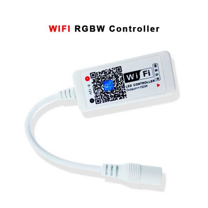 24Keys Mini Wifi RGB RGBW Led Controller Music And Timer Mode Wifi-Wireless Phone IOS Android APP Remote For SMD 3528 5050 Leds