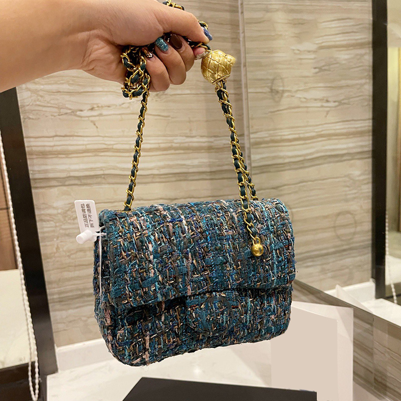 designer Fall Winter Women Tweed Bags Quilted Matelasse Chain Top Quality Cross Body Adjustable Shoulder Strap
designer Fall Winter Women Tweed Bags Quilted Matelasse Chain Top Quality Cross Body Adjustable Shoulder Strap